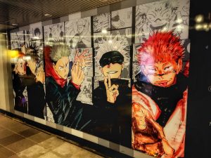 呪術廻戦 アニメ 渋谷 広告 ポスター 渋谷駅 ポスター 広告の記憶
