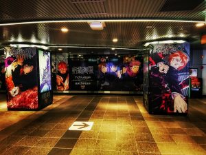 #呪術廻戦 #アニメ #渋谷 #広告 #ポスター